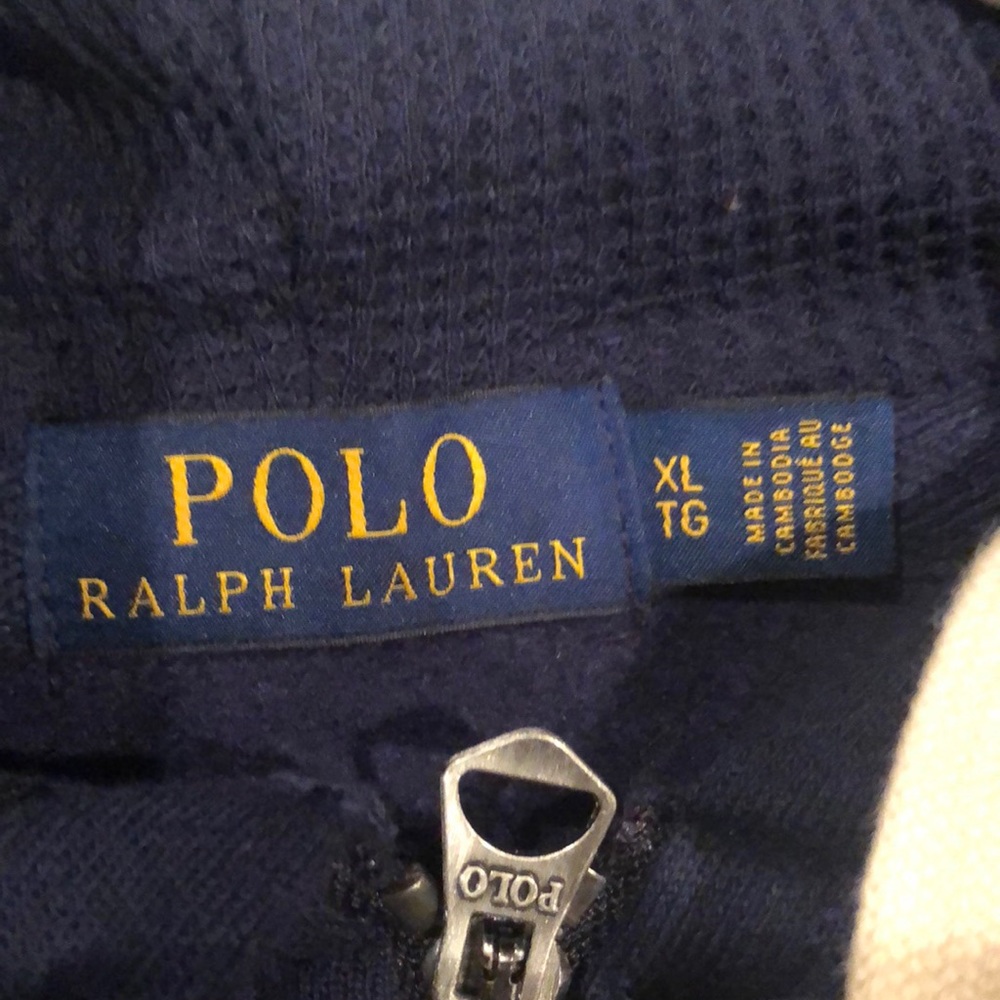 Polo Ralph Lauren Navy Blue Hoodie